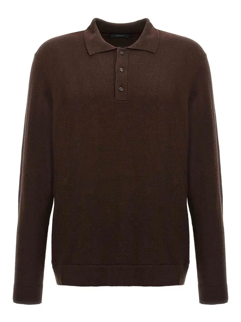 ZANONE Polo Marrone 3299299