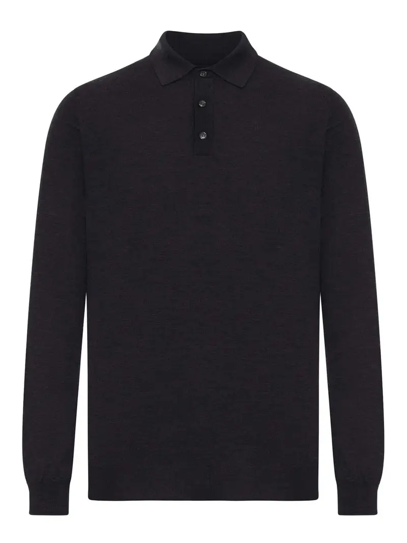 ZANONE Polo Nero 4005567