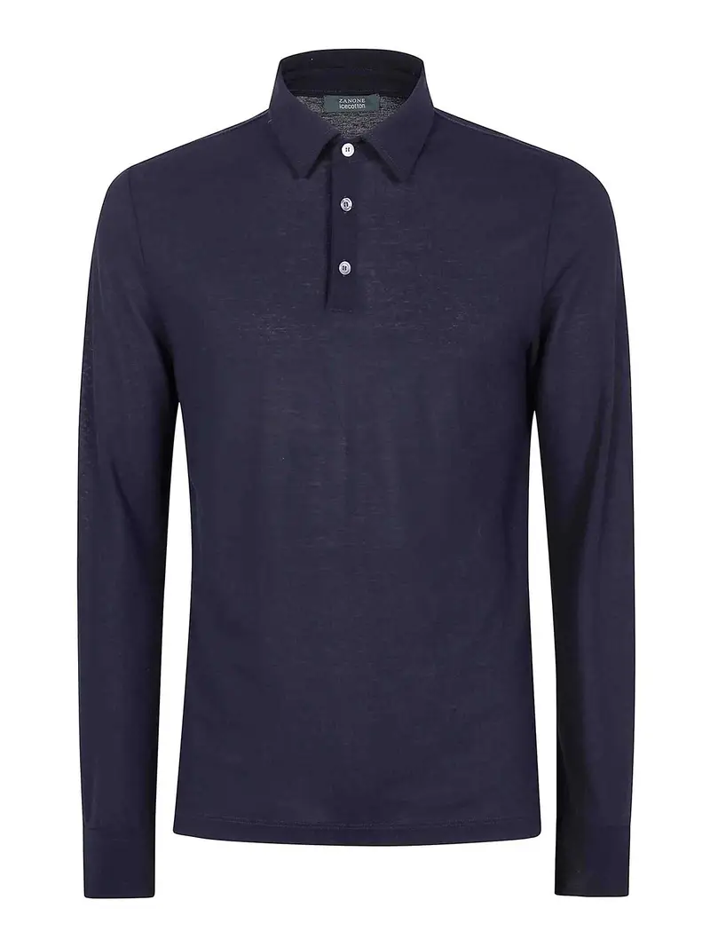 Polone a maniche lunghe Blu