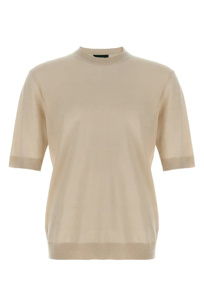 T-Shirt Lino Cotone Bianco