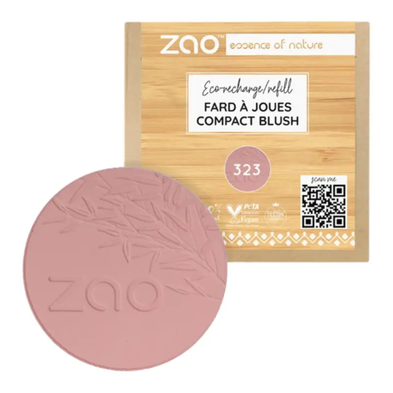 Ricarica Blush Compatto, 323 Viola Scuro (9 G)