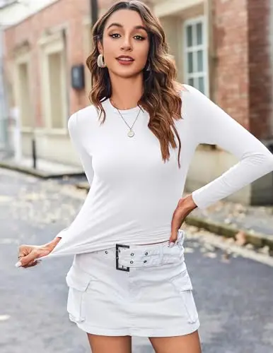 Zeagoo Top Donna Bianco 3080863 miniatura 2