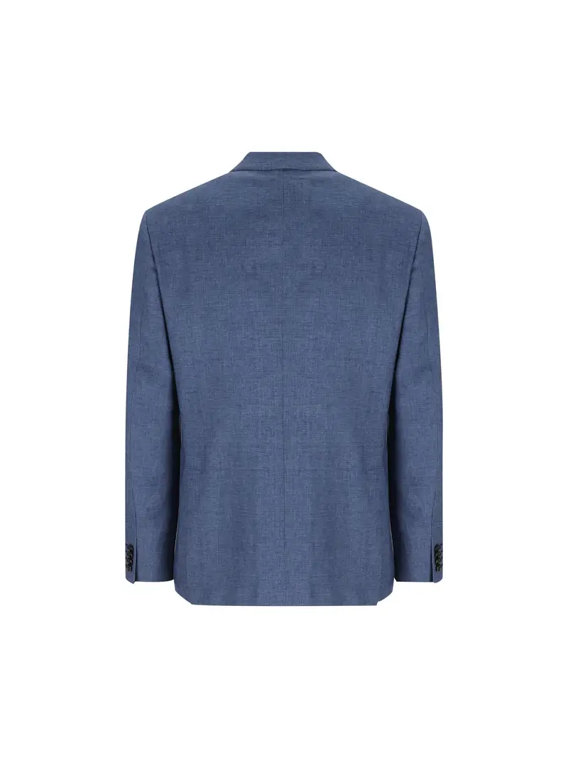 Giacca In Lino BLU miniatura 2