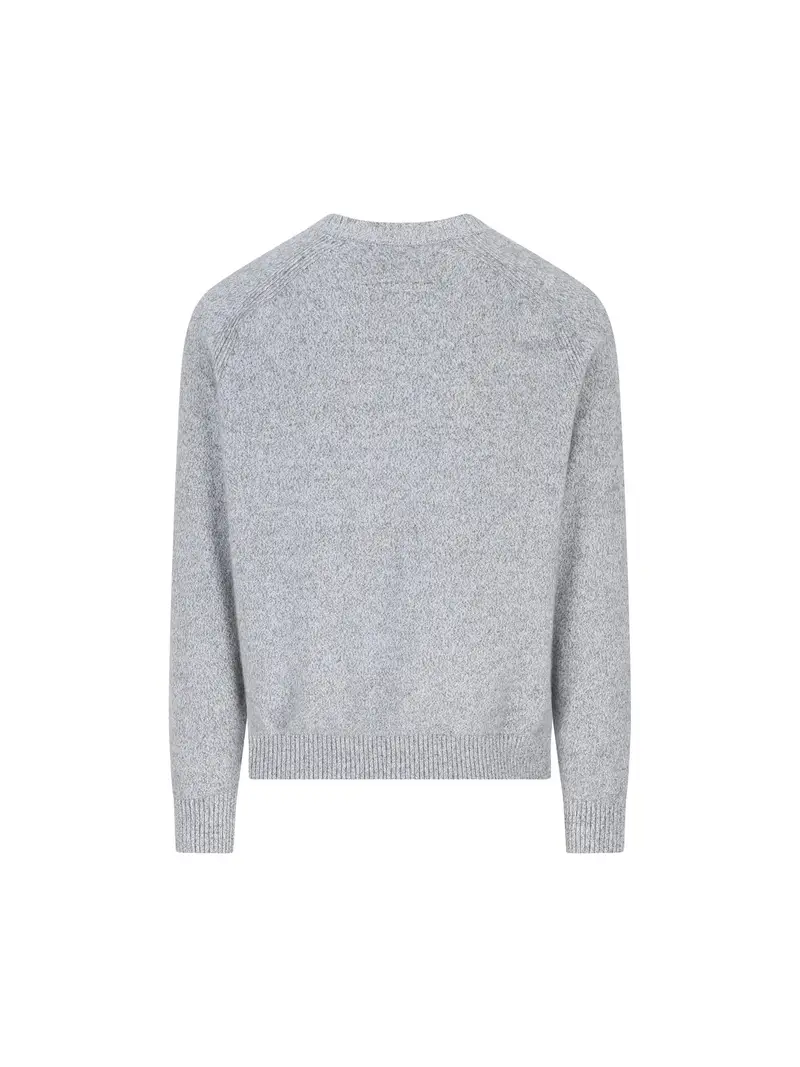 Maglia In Cashmere GRIGIO miniatura 2
