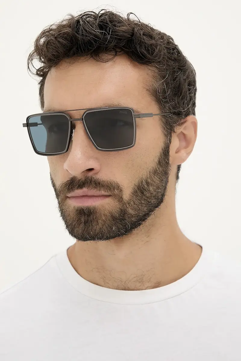 occhiali da sole colore nero EZ0257_5637V