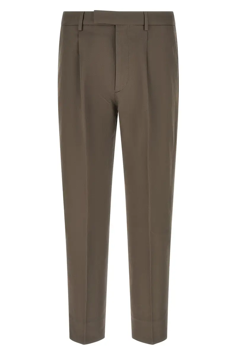 Pantalone Taglio Sartoriale Marrone