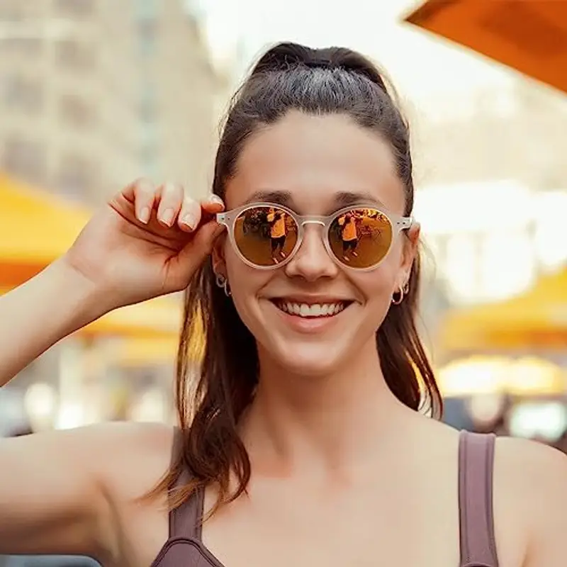 ZENOTTIC Occhiali da sole Uomo Rosso 1598075 miniatura 2