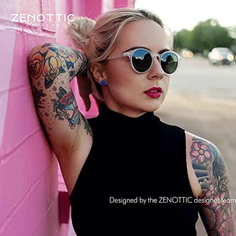 ZENOTTIC Occhiali da sole Uomo Verde 1598073 miniatura 2