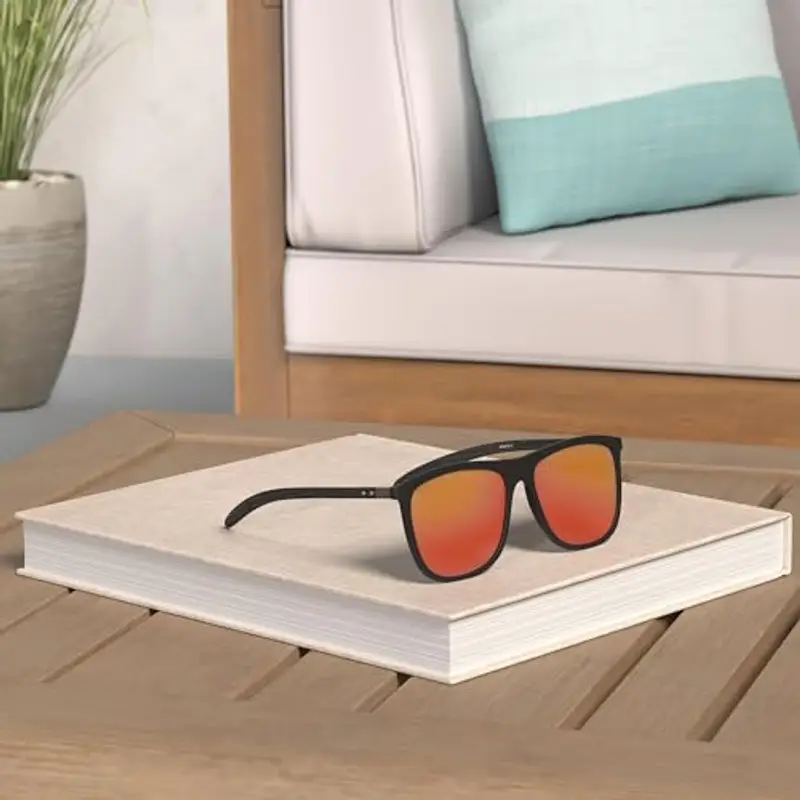 ZENOTTIC Occhiali da sole Uomo Arancione 1602488 miniatura 2