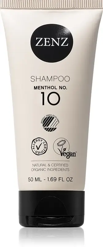 Menthol No. 10 shampoo per capelli e cuoio capelluto grassi 50 ml