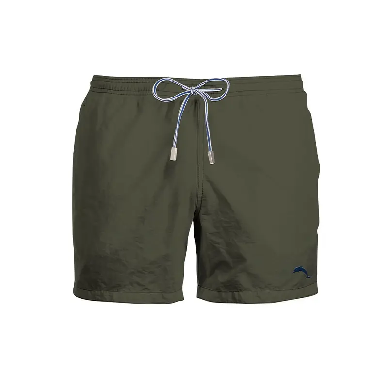 Costume Boxer Heritage Tinta Unita Verde Uomo 46