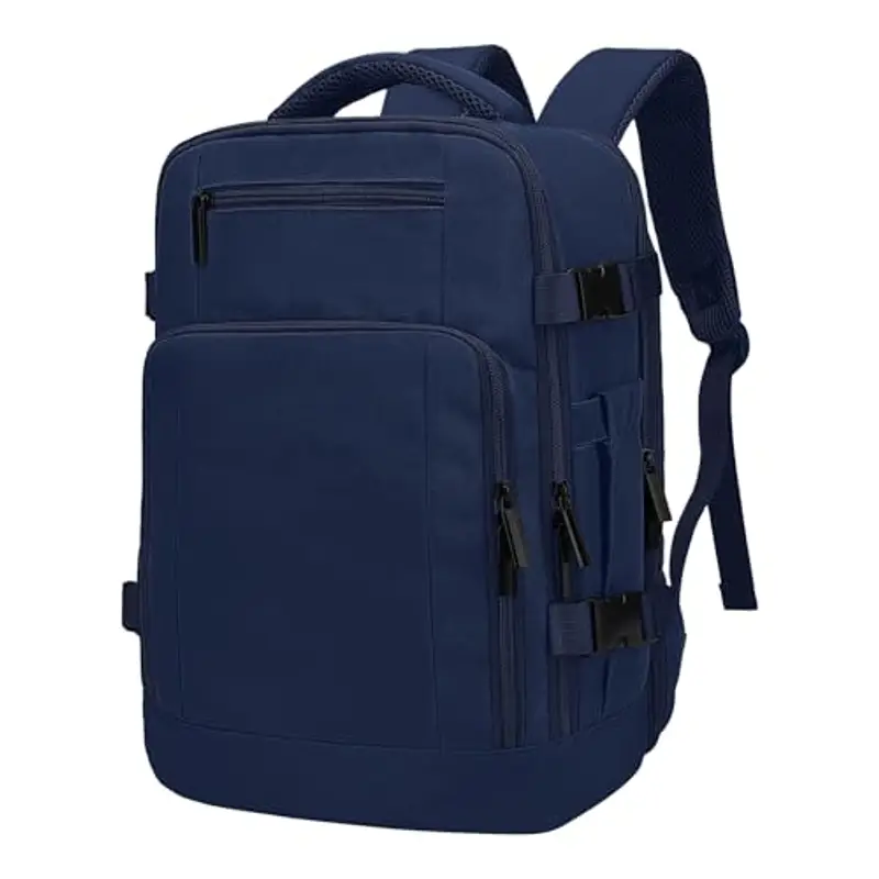 ZHXX Zaino da cabina per EasyJet 45x36x20 – Zaino leggero con scomparto per laptop da 15,6" e tasca antifurto, adatto ai viaggi in aereo