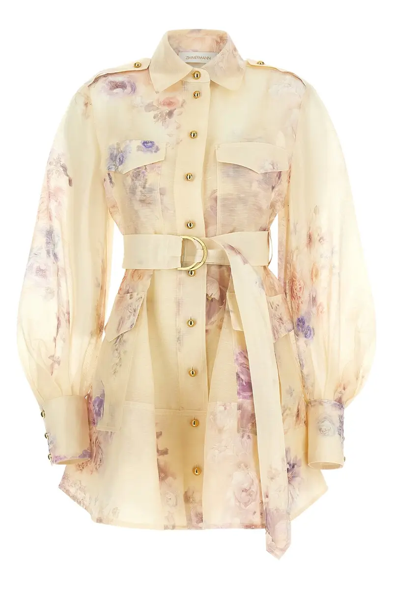 Abito 'Hypnotic Utility Mini' Rosa