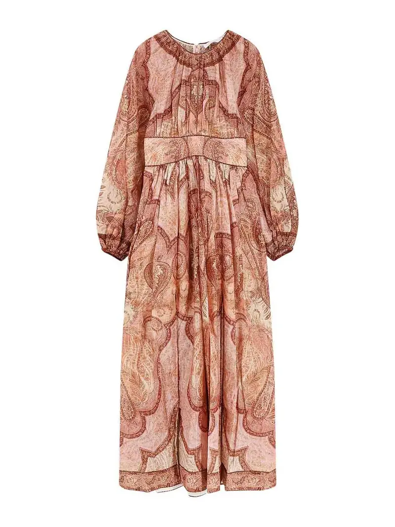 Abito Lungo Wanderlust Multicolore