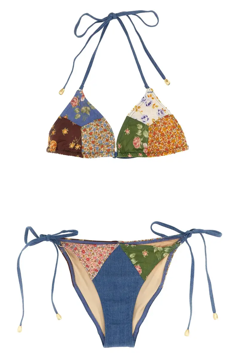 Bikini 'Lucky Cotton Mini Tri' Multi