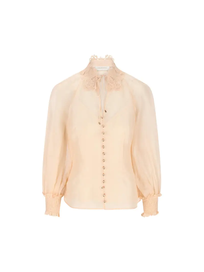 Blusa Con Colletto Rebellion ROSA