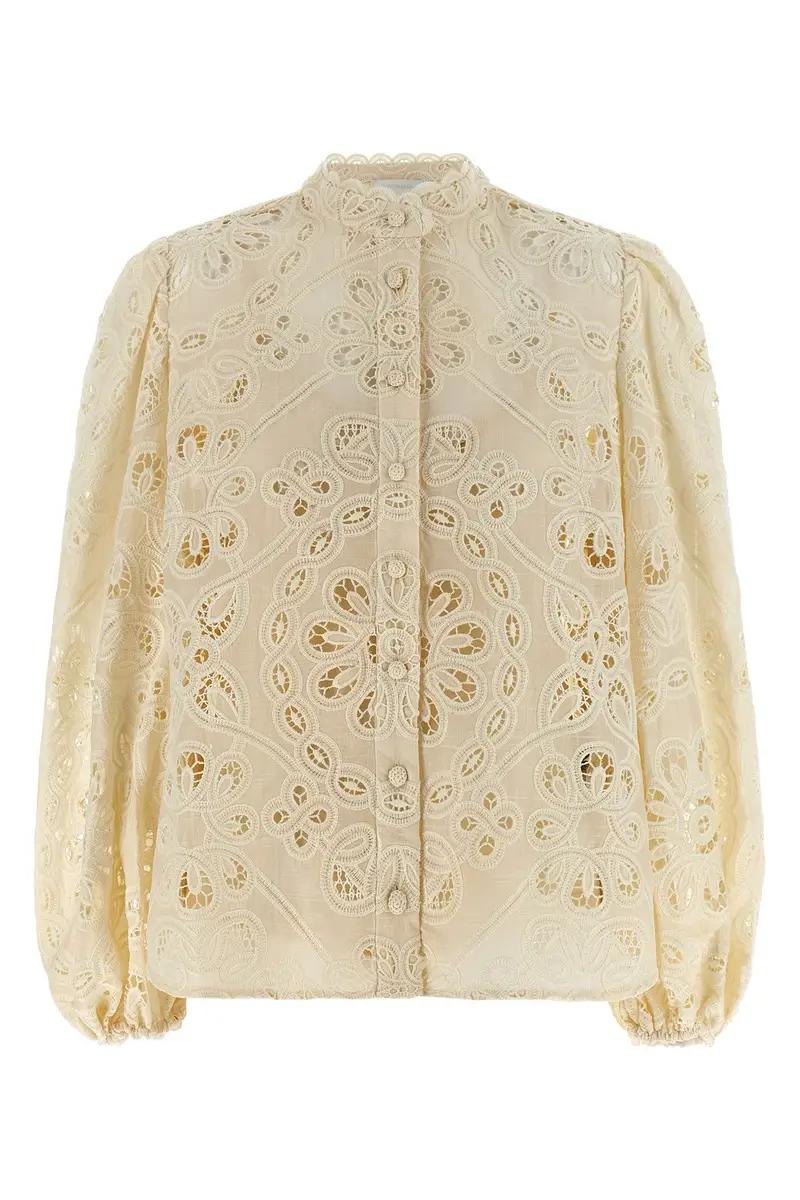 Blusa 'Rhiannon' Beige
