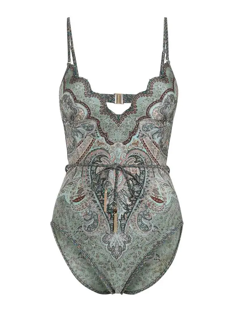 Costume intero smerlato Wanderlust Multicolore