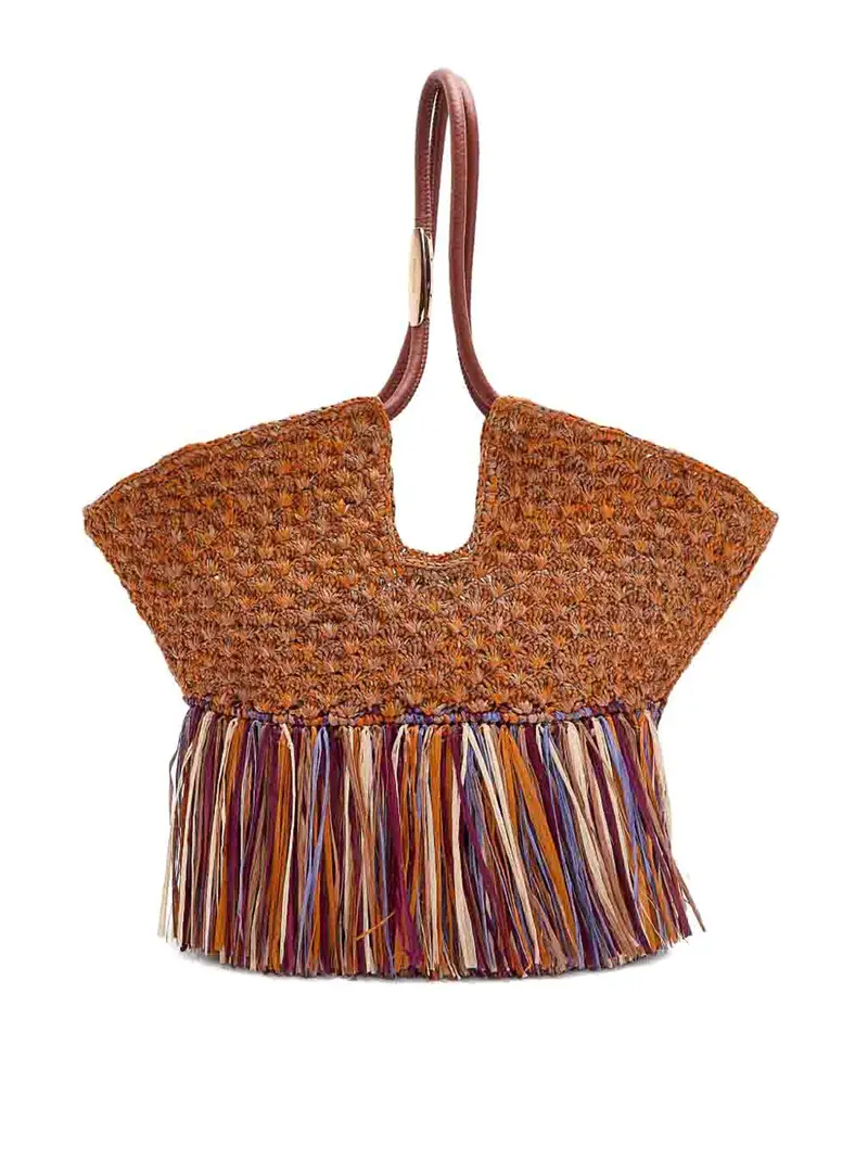 Goldentime Medium Tote Marrone