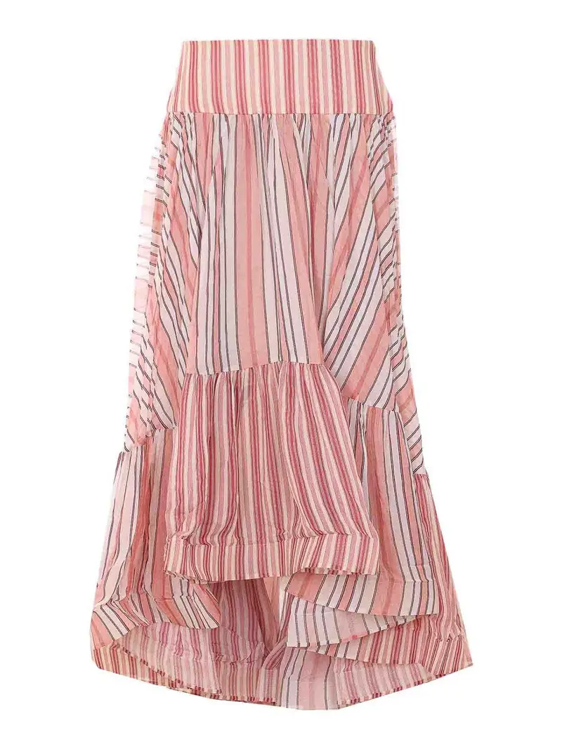 Gonna midi bohÃ©mien Rebellion Rosso