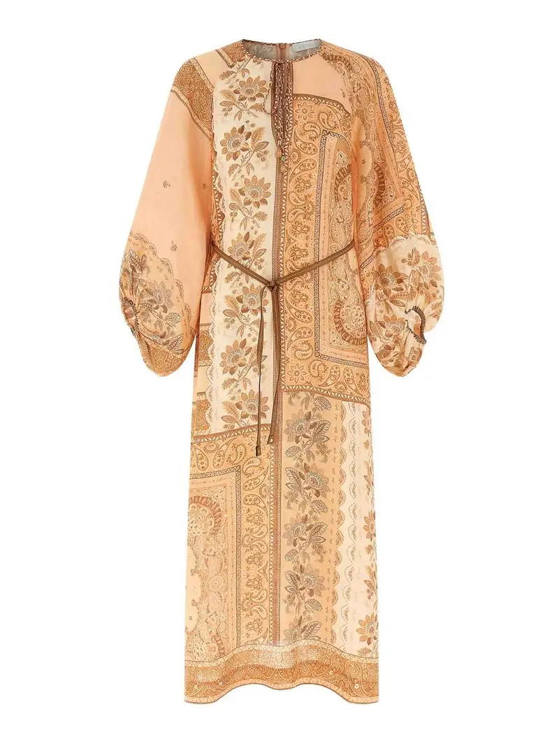 Lucky Tunic Tunic Midi Dress Color Carne E Neutri