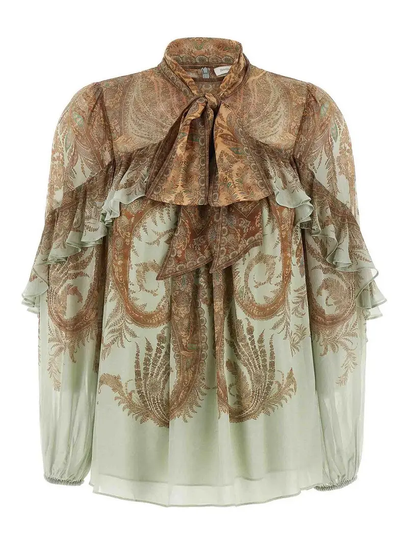 Memento Flutter Blouse Multicolore