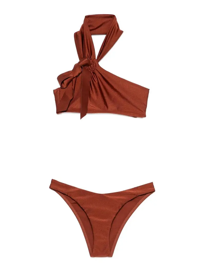 Set bikini risvegliato Marrone