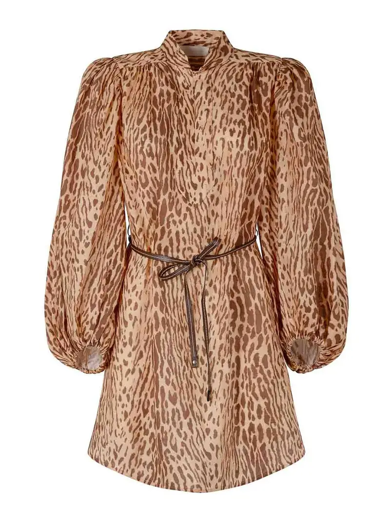 Vestito tunico cascadiano Animalier