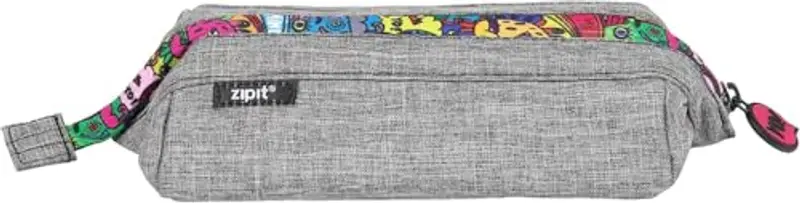 ZIPIT, PC-L4 Lenny - Astuccio per matite, 20 cm, colore: grigio miniatura 2