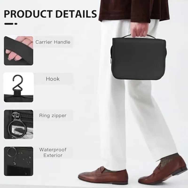 Zivacate Beauty Case Nero 2169931 miniatura 2