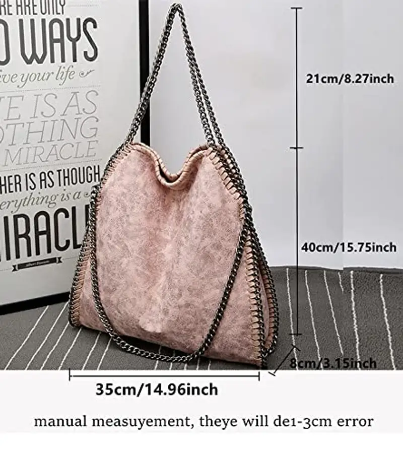 ZIYUEZIKUN Borsa a tracolla Donna Rosa 2268030 miniatura 2
