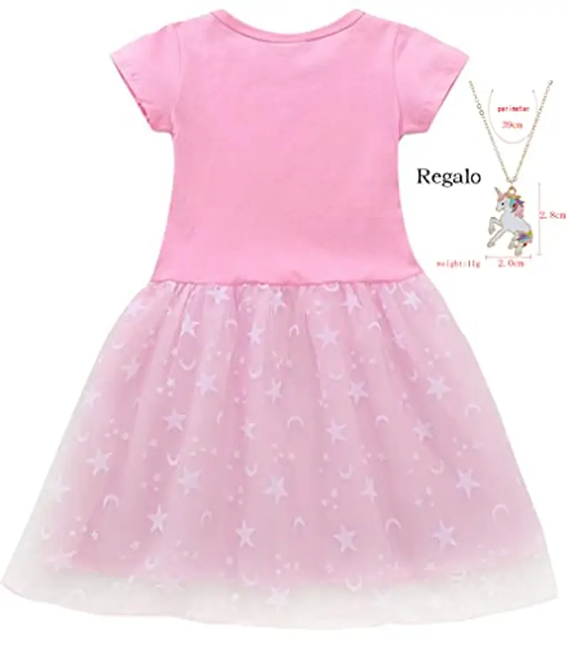 ZKomoL Youtuber Bambina Abbigliamento Vestito Bambina Vestitome Maglietta Bambina miniatura 3