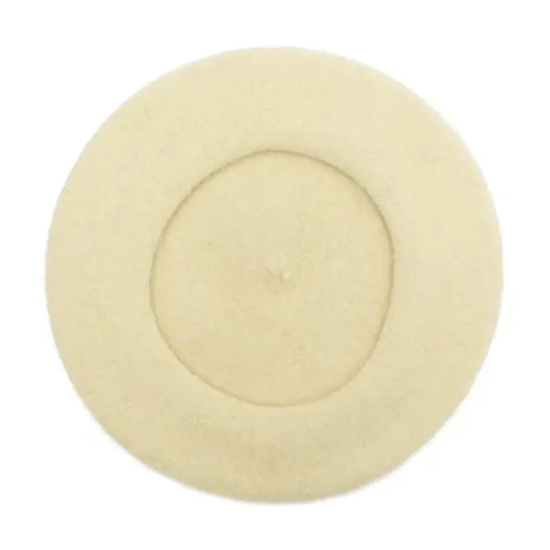 ZLYC Ragazza Classico Artista Francese Berretto Berretto, beige., S miniatura 3