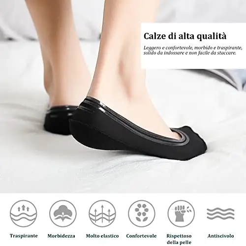 ZOCONE Calze Donna Rosa 2477773 miniatura 3