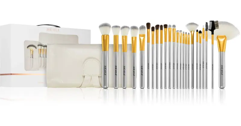 Makeup set di pennelli con custodia 24 pezzi