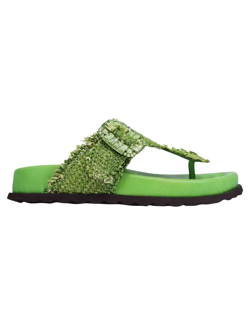 Zoe Sandali infradito Donna Verde 3191124
