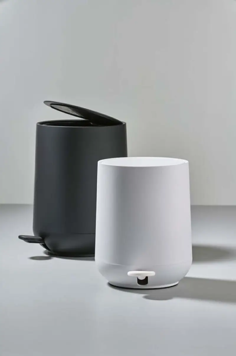 cestino dei rifiuti 3 L Bianco miniatura 4