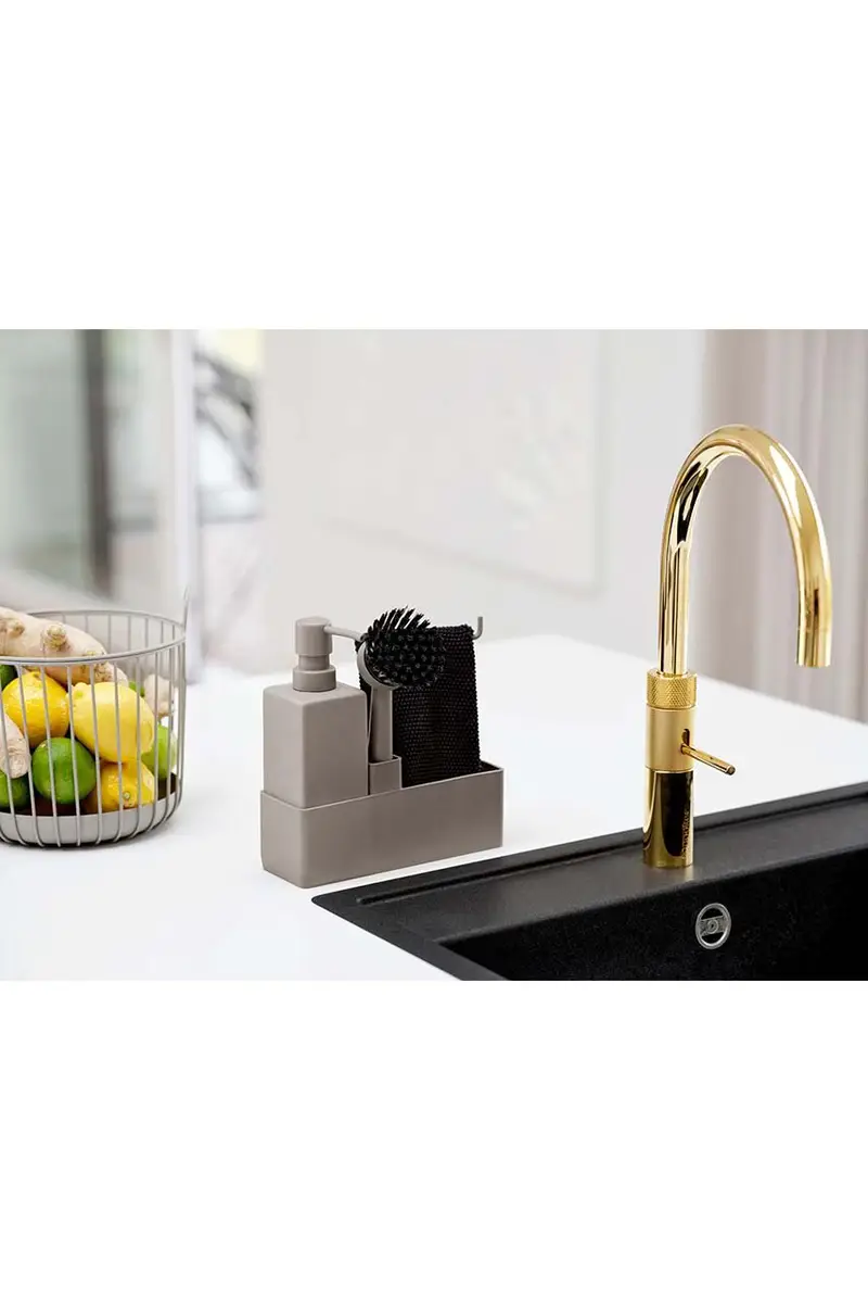 organizer per lavello pacco da 4 Beige miniatura 2