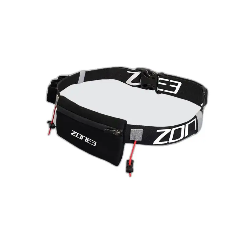 Cintura Running avec pochette carburant néoprène et stockage gel énergétique Zone3