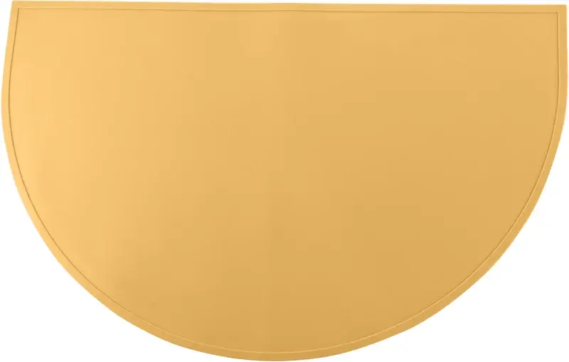 Silicone accessori per apparecchiare in silicone giallo senape