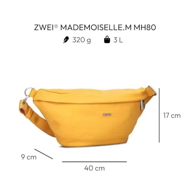 zwei Mademoiselle.M MH80 Crossbag Sunny miniatura 2