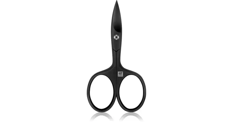 Premium nero forbici per unghie e cuticole 9 cm