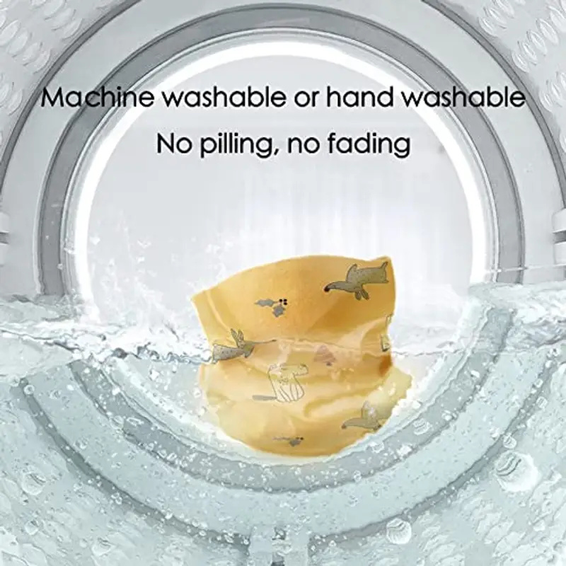 ZYUPHY 4 Pezzi Scaldacollo Bambini Cotone Sciarpa Bambina Bambino Invernale Autunno Primavera Sciarpa Bambini Multifunzione Bandana Tubolare Unisex per Ragazzi e Ragazze miniatura 3