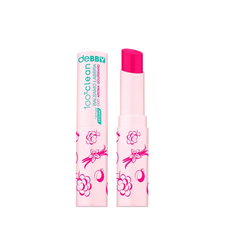 Debby 100% Clean Lip Balm 03 raspberry