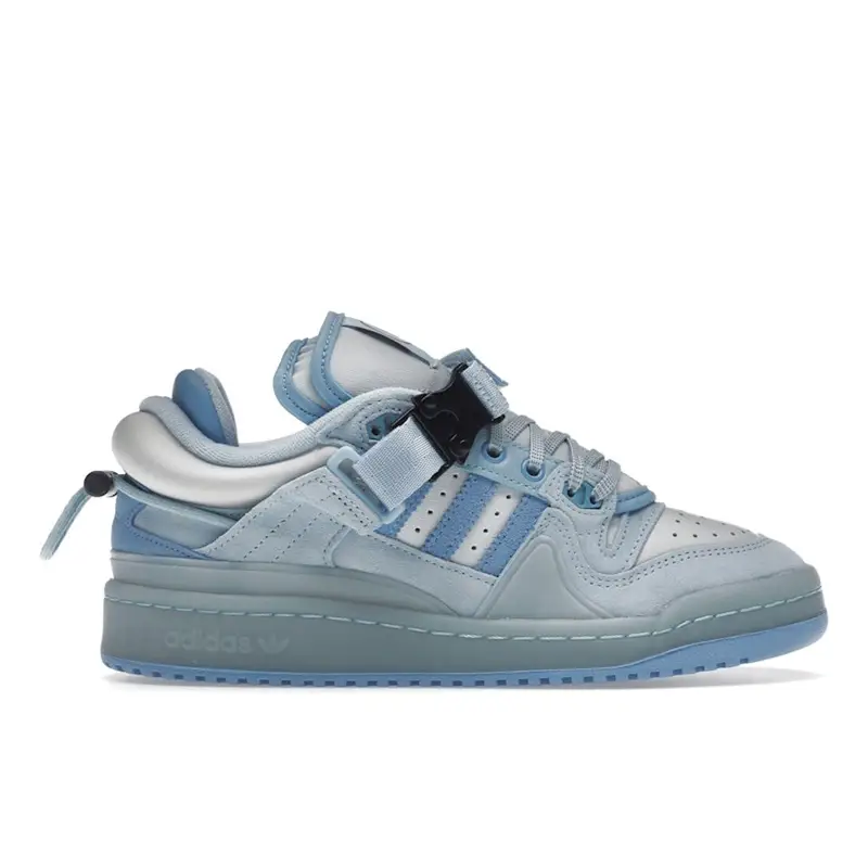 Bad Bunny x adidas Forum Buckle Low Bambino Blu Chiaro...