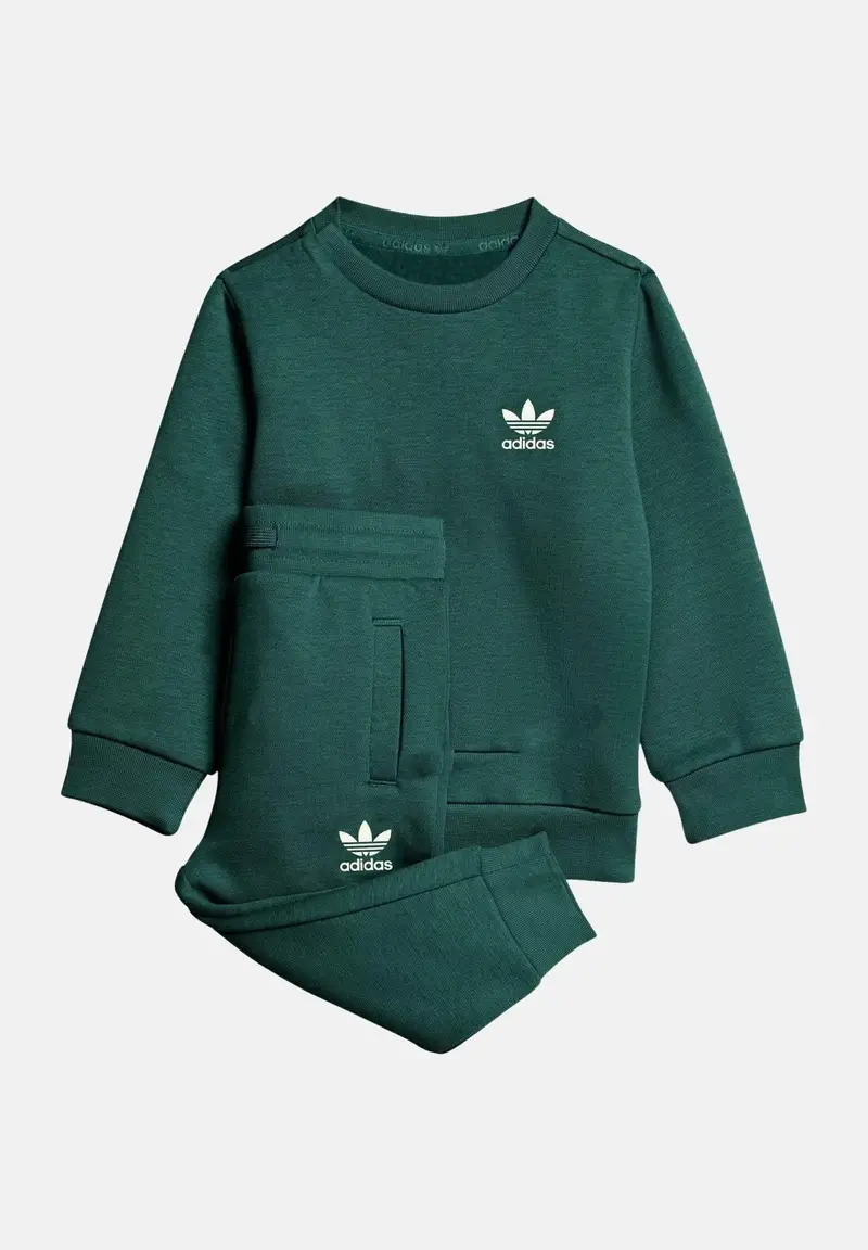 Tuta CREW verde da neonato