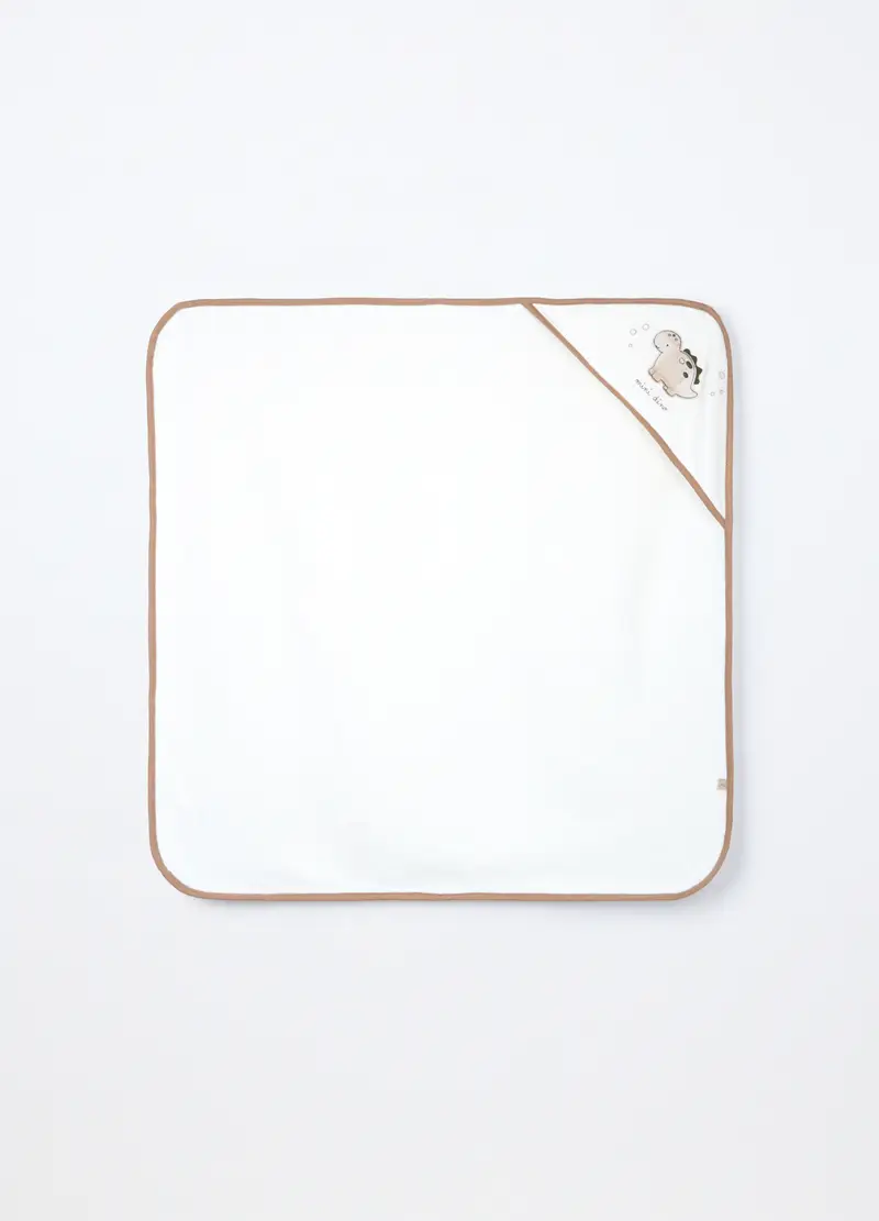 , Asciugamano Con Angolo In Spugna Di Puro Cotone Neonato,...