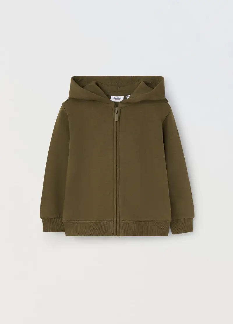 , Felpa In Puro Cotone Con Cappuccio Neonato, Bambino,...