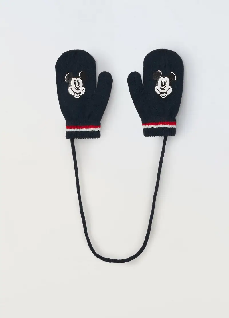 , Muffole Tricot Con Laccetto Neonato, Blu navy, .U