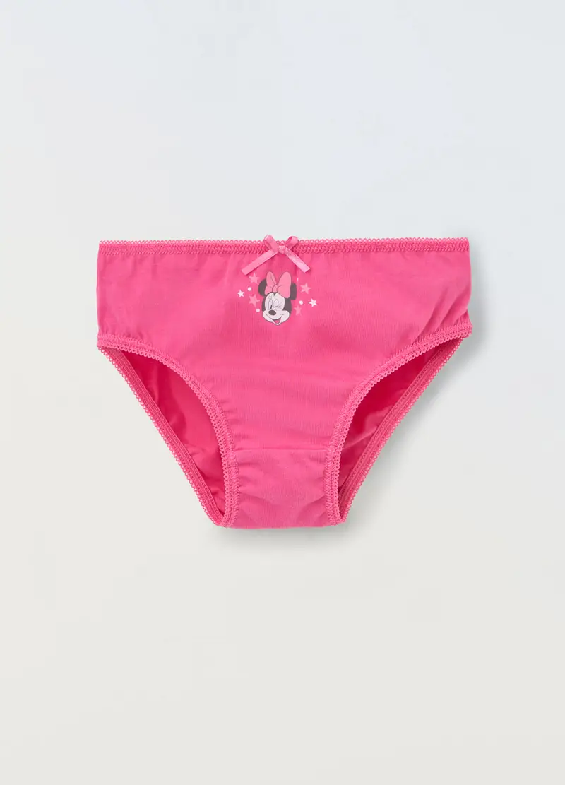 , Pack 5 Slip In Puro Cotone Neonata, Rosa fuxia